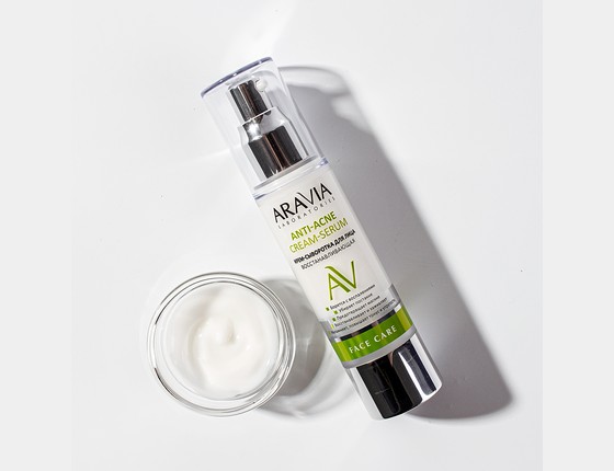 Aravia Laboratories Крем-сыворотка для лица восстанавливающая Anti-Acne Cream-Serum Aravia Laboratories Крем-сыворотка для лица восстанавливающая Anti-Acne Cream-Serum