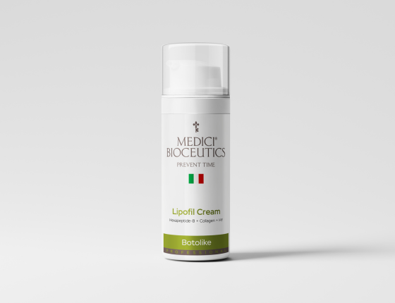 Крем разглаживающий мимические морщины для лица, шеи, декольте -Lipofil cream 