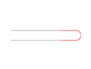 Нити DG-Lift® PLACL Dual Needle 420 mm FE type