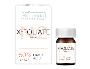 Пилинг для лица X-FOLIATE - Базовая молочная кислота 50% Пилинг для лица X-FOLIATE - Базовая молочная кислота 50%