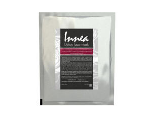 Лифтинг-маска успокаивающая и очищающая на тканевой основе "Innea Detox face mask"