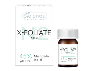 Пилинг для лица X-FOLIATE - Базовая миндальная кислота 45% Пилинг для лица X-FOLIATE - Базовая миндальная кислота 45%