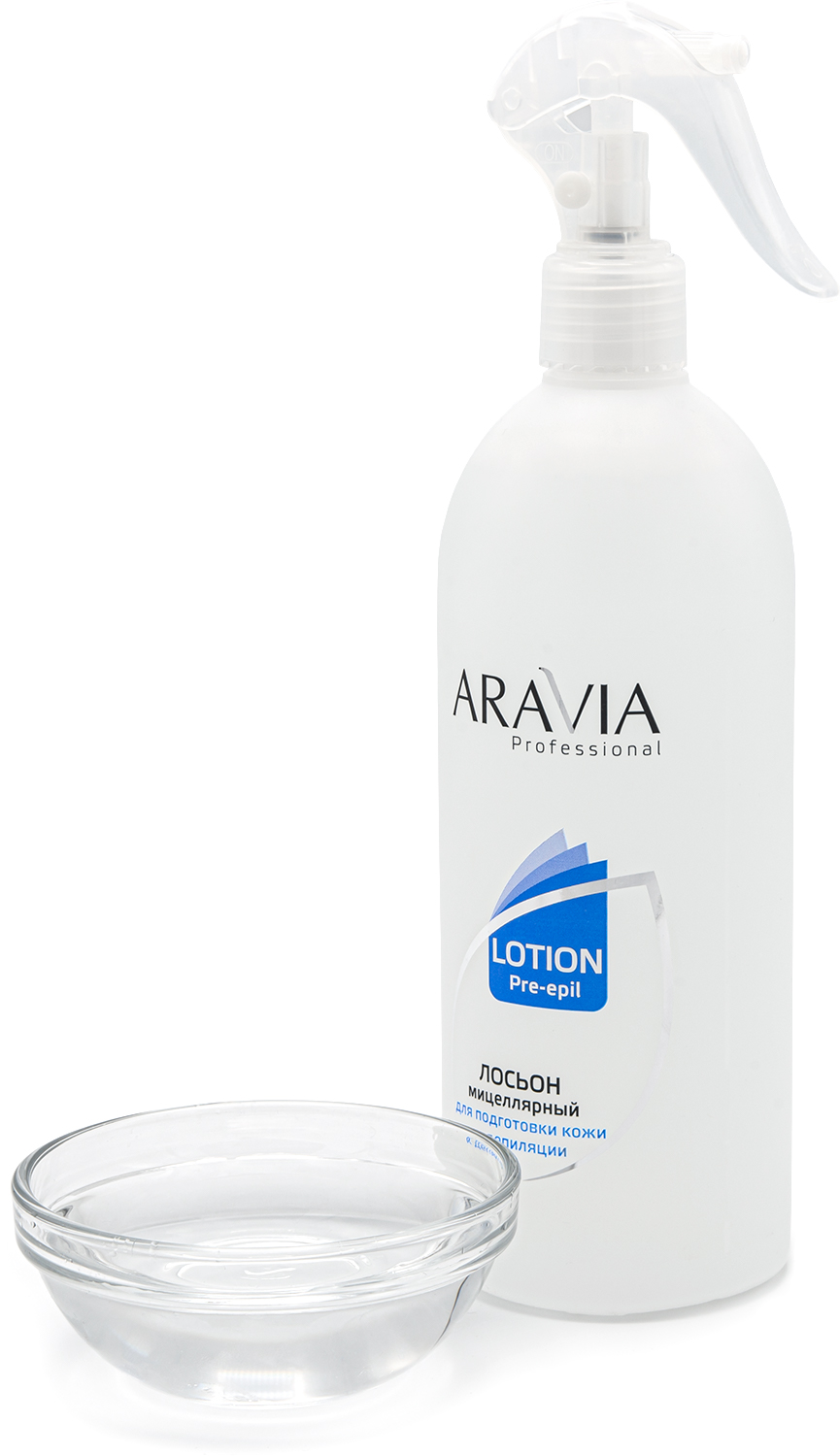 ARAVIA Professional Мицеллярный лосьон для подготовки кожи к депиляции