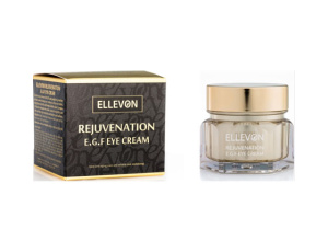 ELLEVON REJUVENATION E.G.F. EYE CREAM-Омолаживающий крем для глаз с E.G.F ELLEVON REJUVENATION E.G.F. EYE CREAM-Омолаживающий крем для глаз с E.G.F