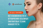 Вебинар! Всё о возможностях и ограничениях объемных лифтинговых техник нижней трети.