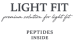 Light Fit Peptides Inside