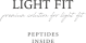 Light Fit Peptides Inside