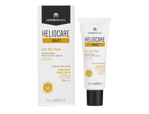 HELIOCARE 360º Gel Oil-Free Dry Touch - Солнцезащитный гель с SPF 50 для нормальной и жирной кожи