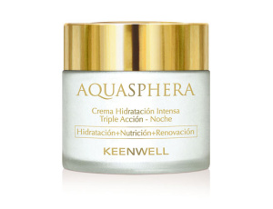 AQUASPHERA Triple Action Intensive Moisturizing Night Cream - Ночной интенсивно увлажняющий крем тройного действия